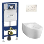 Pack Bati support Geberit et wc suspendu mural Geberit ICon raccourci