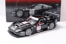 1:18 Kyosho Ferrari 575 GTC Équipe JMB Donington 2004 Noir #17 Wendlinger