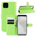 Google Pixel 4 XL PU Wallet Case Green