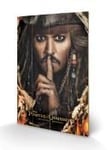 PIRATES OF THE CARIBBEAN - Impression sur Bois 40X59 - Keep A Secret