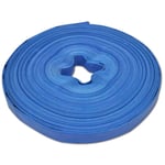 vidaXL Tuyau plat 100 m 1"" PVC