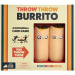 Exploderande kattungar kastar burrito-kortspel för vuxna tonåringar och barn, A Dodgeball Card Game, Lingua Inglese-Xin