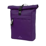 Walker Roll Top Classic, 42263-334-Classic Sac à Dos Purple Velvet Principal, Compartiment pour Ordinateur Portable, imperméable, env. 20-23 l Children, Violet, 20-30 l