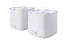 ZenWifi XD4 plus 2 pk white  AX1800 Whole-Home Dual-band Mesh WiFi 6 (US IMPORT)