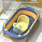 Baby Bath Seating Anti Slip PP Portable Infant Shower Chair With Secure Suct