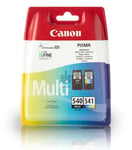 PG-540 & CL-541 Black & Colour Original Canon Printer Ink Cartridges