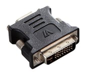 Dvi-i To Vga Adapter Black M/f