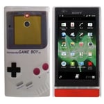 Hard Case Protective Cover For Sony Xperia P LT22i Retro Gameboy