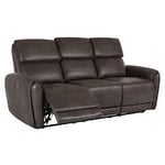 Nordic Furniture Group Alice reclinersoffa tyg brun B210 cm