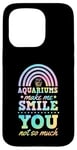 iPhone 15 Pro Aquariums Make Me Smile You Not So Much Bohemian Rainbow Case