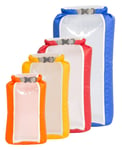 Exped Clear Sight Fold Drybags – Pack of 4 Different Sizes