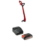 Einhell Coupe-bordures sans fil GC-CT 18/24 Li P - Système Power X-Change (Diam. De coupe lame 24 cm) avec Chargeur et Batterie 2,5Ah