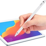 Stylet Actif,Stylet Universel À Écran Tactile Haute Sensibilité,Pour Ios/Pour Téléphone Android/Pour Tablette Android/Pour Tablette Windows,Stylet Tactile Capacitif(Blanc)