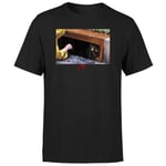 IT Chapter 1 (2017) Pennywise Men's T-Shirt - Black - XXL - Noir