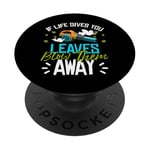 If Life Gives You Leaves Autumn Leaf Blower PopSockets Adhesive PopGrip