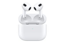 Apple AirPods with Lightning Charging Case 3. generation - ægte trådløse øretelefoner med mik.