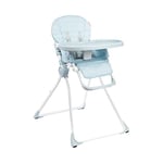 Badabulle Chaise haute bébé ultra compacte - Chaise pliante, Dossier et tablette ajustables - Dès 6 mois