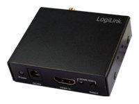 Logilink - Hdmi Splitter - Hdmi (Hann) Til Stereo Mini Jack, Toslink, Hdmi