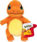 Pokmon PKW3404 Official  Premium Quality 8-inch Charmander Adorable, Ultra-Sof