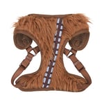 Star Wars Chewbacca Harnais de Cosplay pour Chiens de Taille Moyenne (M) | Harnais Mignon pour Chien Anti-Traction | Marchandise Star Wars pour Chiens ou Costume Star Wars pour Animal de Compagnie