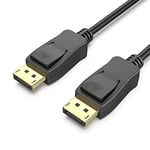 BENFEI [VESA Certified] DisplayPort to DisplayPort 3 Meter Cable, DP to DP Male to Male Cable, Supports 4K@60Hz, 2K@165Hz Compatible for Lenovo, Dell, HP, ASUS and More