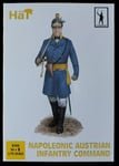 1 grappe de figurines au 1/72. HÄT 8328, Commandement d'Infanterie Autrichienne.