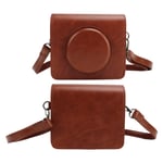 Instant Digital Camera Bag Adjustable Detachable PU Leather Vintage Camera Bag