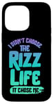 Coque pour iPhone 14 Pro Max The Rizz Life - Jeu amusant Alpha Gen Z Slang Rizz