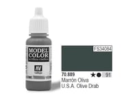 Vallejo Matte Paint No. 91 Olive 17Ml (70889)