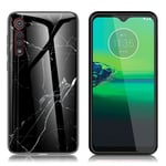 Fantasy Marmor Motorola Moto G8 Play skal - Svart