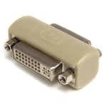 StarTech DVI-I Coupler / Gender Changer - F/F - DVI gender changer - DVI-I (F) to DVI-I (F) - GCDVIIFF - DVI-kjønnveksler