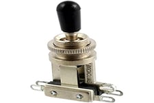 Accessoires guitares SWITCHCRAFT SWITCHCRAFT SELECTEUR MICRO TYPE TOGGLE STANDARD CHROME Pièces détachées