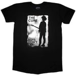 The Cure Ladies T-Shirt Dress: Boys Don't Cry Black & White (Large)