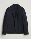 Harris Wharf London Two Button Superfine Merino Blazer Navy