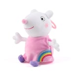 Genuine Peppa Pig 19Cm Dinosaur Teddy Bear Peppa George Daddy Mammy Plush Toy