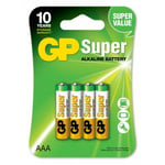 GP Batteri AAA/LR3 8st