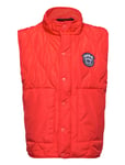 Svea K. Quilted Vest Röd