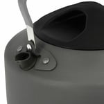 NGT Fishing Kettle 1.1 Litre Gun Metal Aluminium Kettle Carp Fishing Cooking NGT