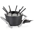 Lgvshopping - Poêle à fondue Princess 173100 - Appareil à fondue électrique - 8 personnes - Convient pour le fromage, l'huile, le chocolat et le