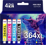 364XL Cartouches d'encre Compatible pour Cartouche HP 364 XL pour HP Deskjet 3070A 3520 Photosmart 5520 5525 5510 6520 6525