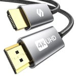 Câble Hdmi 4K 50M, Câble Hdmi 2.0 4K Hdr, Supporte 4K@60Hz, 2K@144Hz, Arc, 3D, 1080P, Ethernet, Pr Hdmi