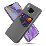 Bofink Huawei Mate 30 Pro skal med korthållare - Silver/Grå