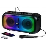 PARTY Enceinte Bluetooth 200W Effets Lumineux et Micro Filaire et Télécommande