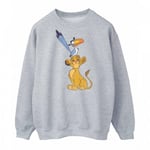 The Lion King Womens/Ladies Simba and Zazu Sweatshirt - M