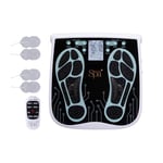 Sensio Spa Foot & Legs Blood Circulation Machine with 99 Intensity Levels, Includes 4 Gel Pads for Legs, Back & Shoulders, EMS & TENS, Remote Control, Mains or Battery Powered