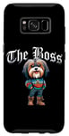 Coque pour Galaxy S8 The Boss Veste pour chien Terrier tibétain