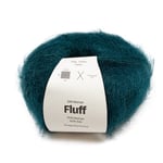 Mohair Silk Fluff 25 gr Dragonflyg petrol A792 Adlibris