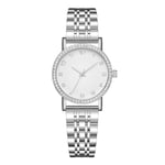 CIVO Montre Femme Acier Argent: Montres Femmes Design Diamant Fine - Etanche Analogique Montre pour Femme