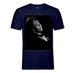 T-Shirt Homme Col Rond Ella Fitzgerald Chanteuse Photo De Star Célébrité Vieille Musique Original