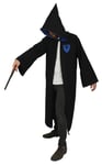 The Dragons Den Wizard School House Ravenclaw Cloak Fancy Dress Costume